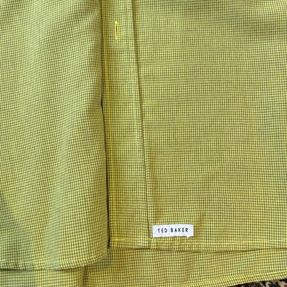 Vintage Ted Baker shirt in good used condition Ted size 4 approximately L - Picture 8 of 11